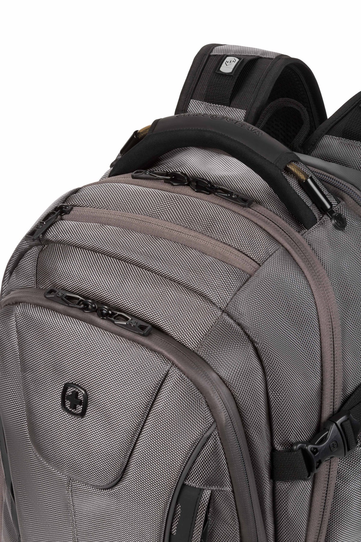 SWISSGEAR Travel Tech Elite USB ScanSmart Laptop Backpack - Grey Ballistic - 25
