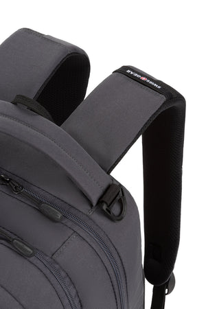 Swissgear 5386 Laptop Backpack Padded top carry handle with side D-ring to attach gear to