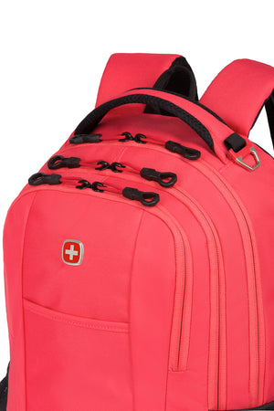 SWISSGEAR 5505 Laptop Backpack Padded top carry handle with side metal D-ring to attach gear to
