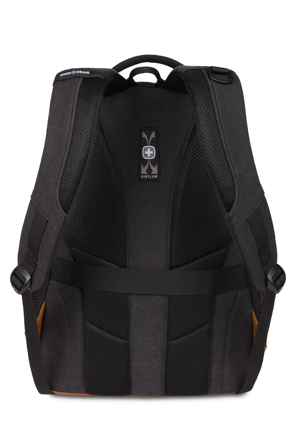 SWISSGEAR Cecil Laptop Backpack in Black/Tan