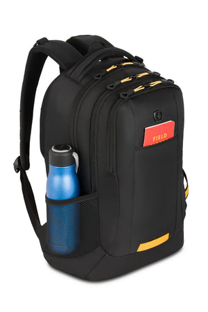 SWISSGEAR 5505 Laptop Backpack - Special Edition - Black/Gold with dual water bottle pockets