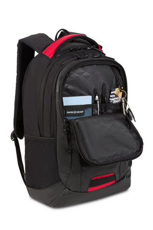 Swissgear 5505 Laptop Backpack Organizer compartment with key/fob clip, multiple divider pockets and integrated padded tablet pocket