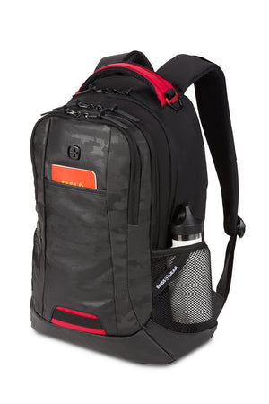 Swissgear 5505 Laptop Backpack - Front panel web vista loop for attaching blinky bike light or reflector to