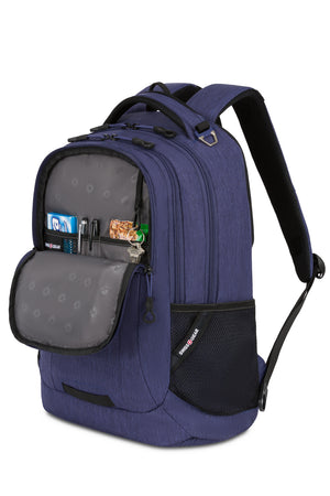 SWISSGEAR 5505 Laptop Backpack with Front organizer compartment with key/fob clip, and multiple divider pockets