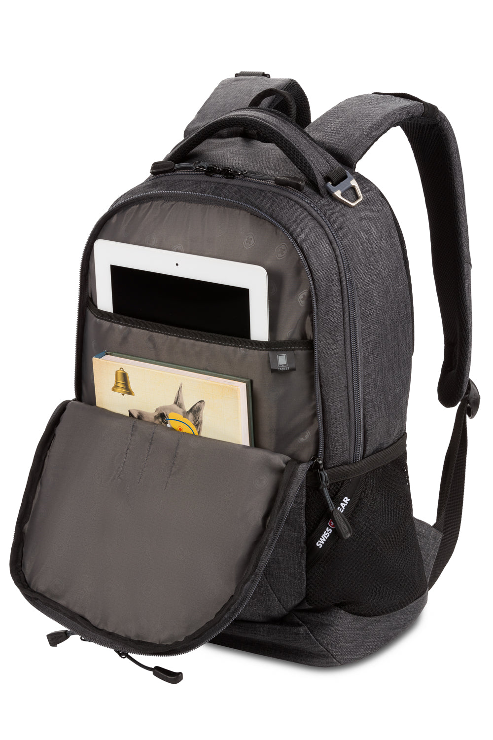 SWISSGEAR Cecil Laptop Backpack in Dark Grey