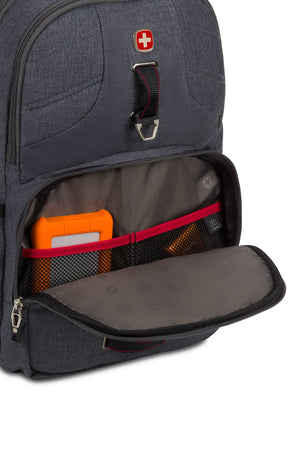 Swissgear 5903 ScanSmart Laptop Backpack - Front zippered quick access pocket with organizer pockets