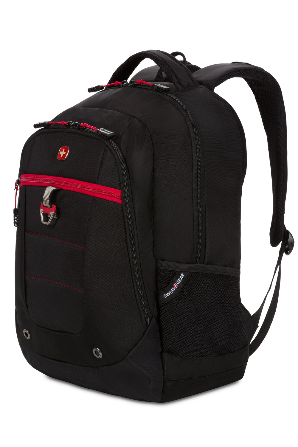 SWISSGEAR 5918 Laptop Backpack - Black/Red - 01