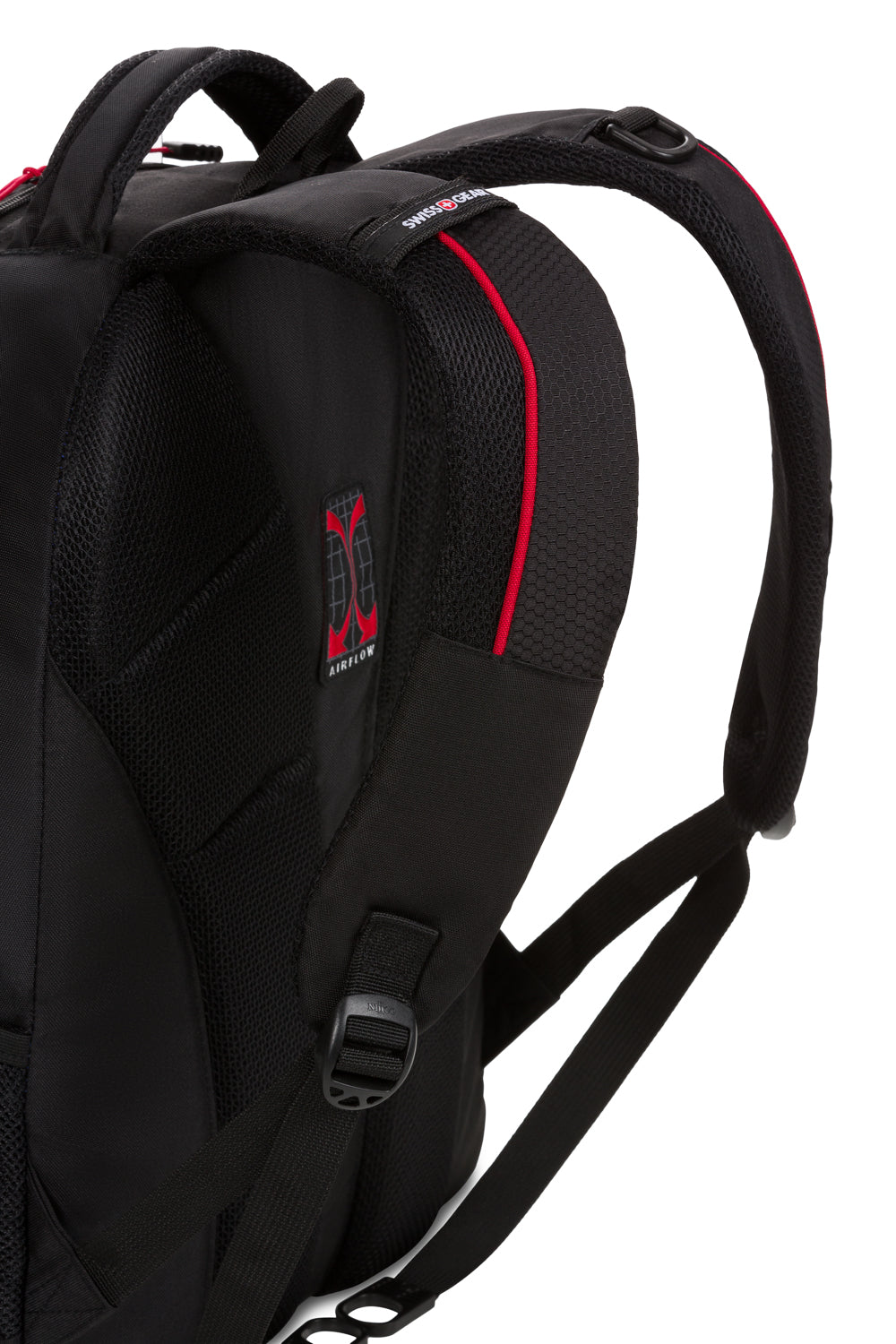 SWISSGEAR 5918 Laptop Backpack - Black/Red - 07