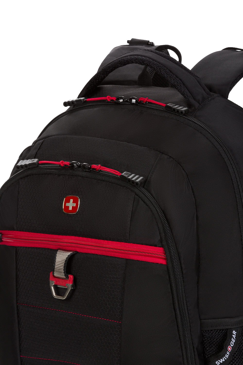 SWISSGEAR 5918 Laptop Backpack - Black/Red - 10