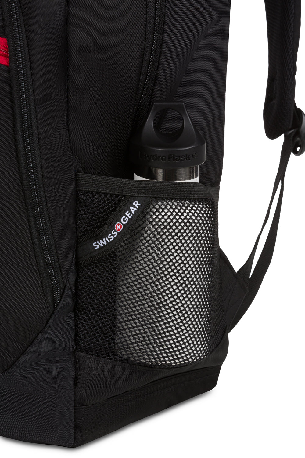 SWISSGEAR 5918 Laptop Backpack - Black/Red - 08