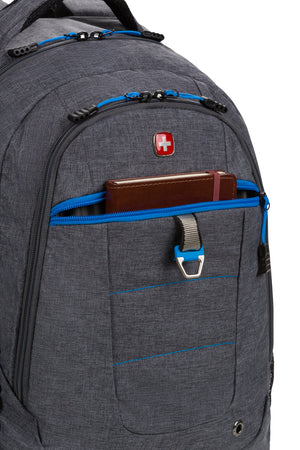 Swissgear 5918 Laptop Backpack - Front, full-depth quick access pocket