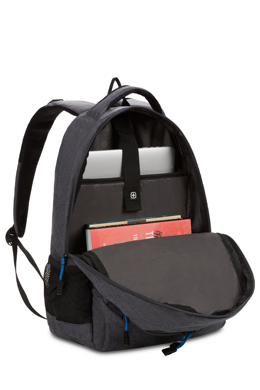 SWISSGEAR 5918 Laptop Backpack - Dark Grey/Blue - 06