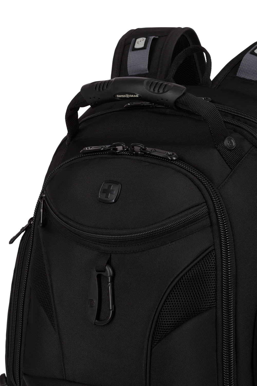 SWISSGEAR 1900 Embroid ScanSmart Laptop Backpack - Black/Black - 11