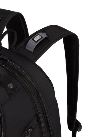 SWISSGEAR 1900 Embroid ScanSmart Laptop Backpack - Black/Black - 10