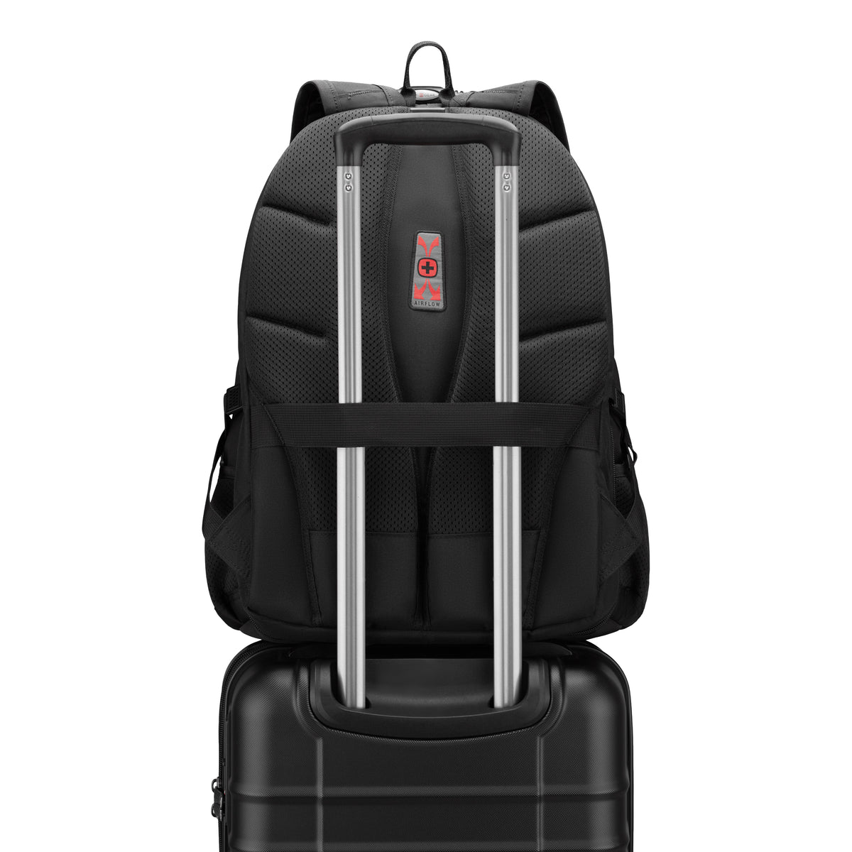 SWISSGEAR 1900 Embroid ScanSmart Laptop Backpack - Black - 11