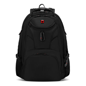 SWISSGEAR 1900 Embroid ScanSmart Laptop Backpack - Black - 04