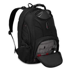 SWISSGEAR 1900 Embroid ScanSmart Laptop Backpack - Black - 05