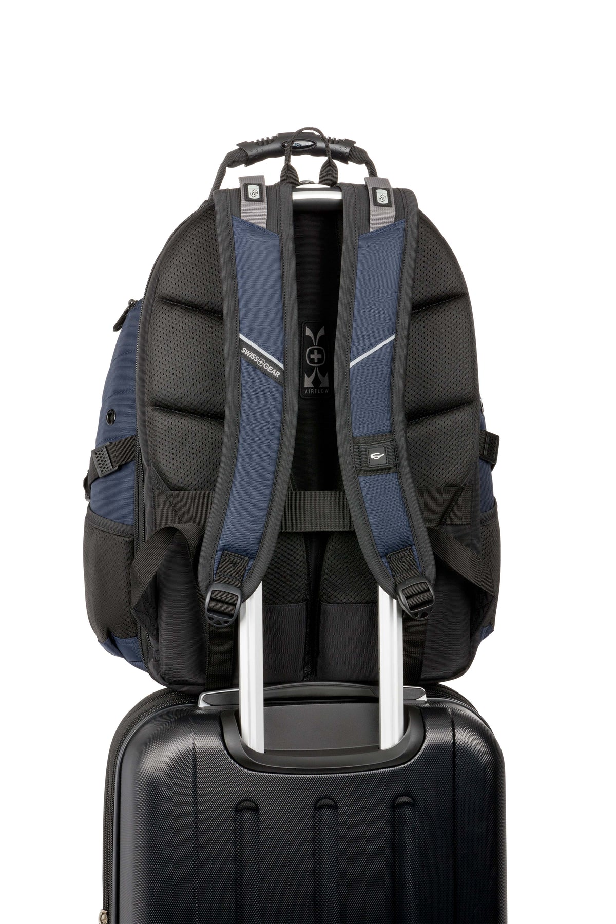 SWISSGEAR 1900 Embroid ScanSmart Laptop Backpack - Navy - 09