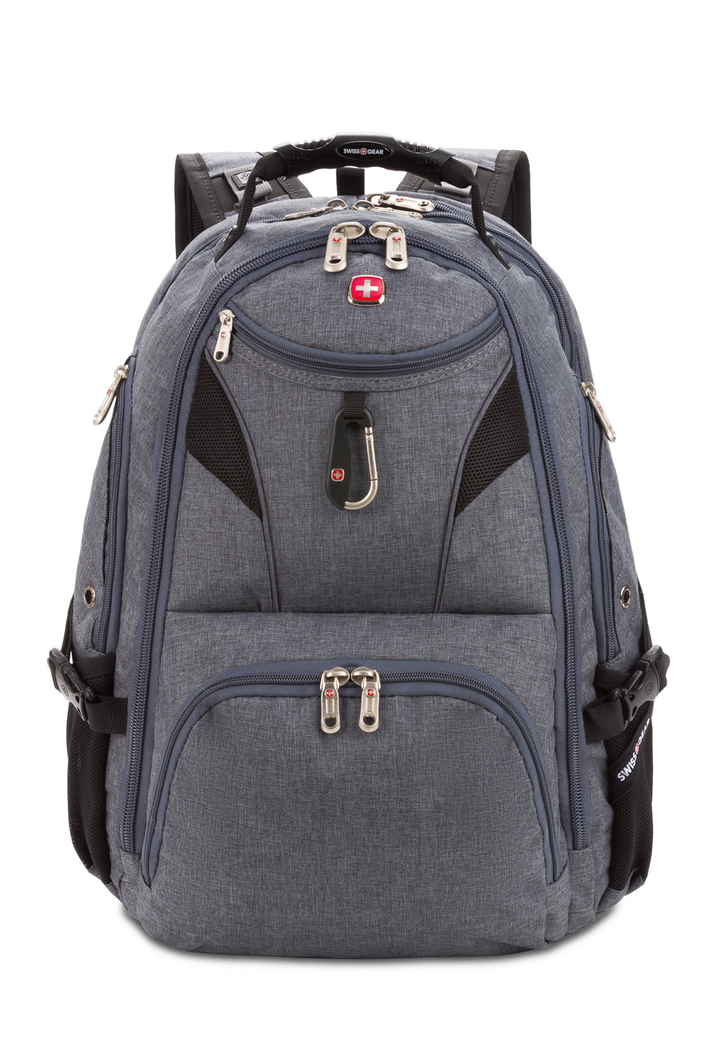 SWISSGEAR 1900 Embroid ScanSmart Laptop Backpack - Grey - 03