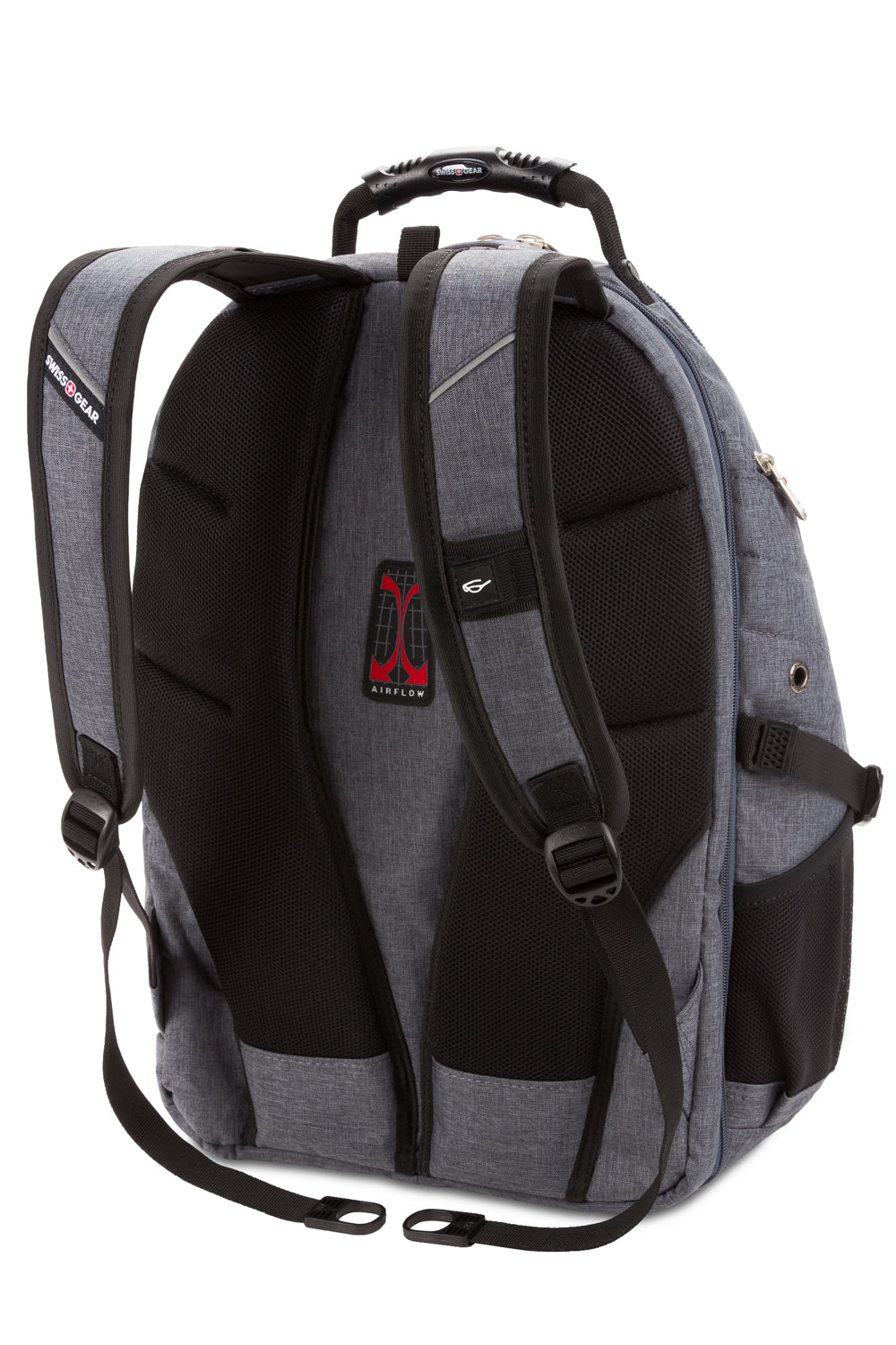 SWISSGEAR 1900 Embroid ScanSmart Laptop Backpack - Grey - 02
