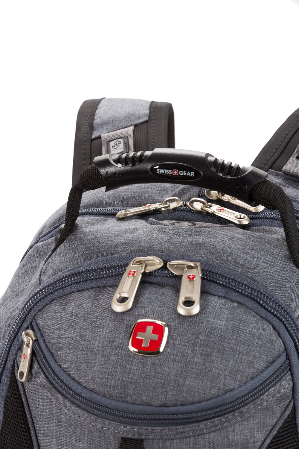 SWISSGEAR 1900 Embroid ScanSmart Laptop Backpack - Grey - 08