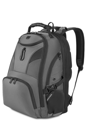 SWISSGEAR 1900 Embroid ScanSmart Laptop Backpack - Dark Grey - 01