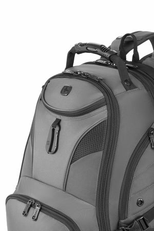 SWISSGEAR 1900 Embroid ScanSmart Laptop Backpack - Dark Grey - 10