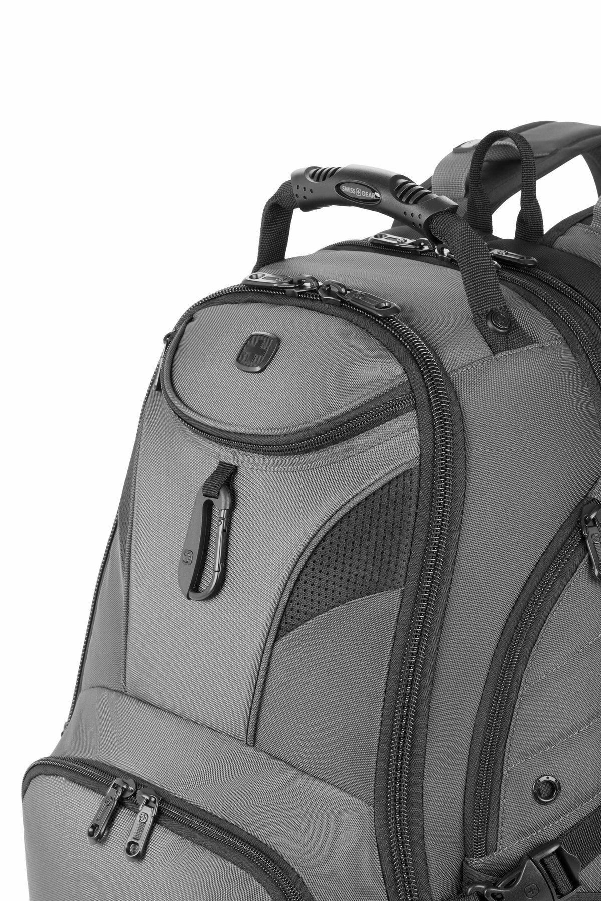 SWISSGEAR 1900 Embroid ScanSmart Laptop Backpack - Dark Grey - 10