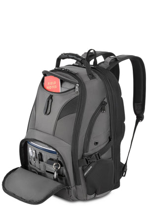SWISSGEAR 1900 Embroid ScanSmart Laptop Backpack - Dark Grey - 05