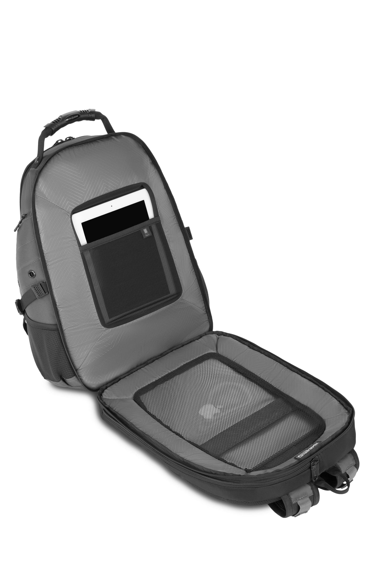 SWISSGEAR 1900 Embroid ScanSmart Laptop Backpack - Dark Grey - 07
