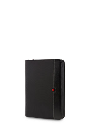 Wenger Objective Zippered Padfolio - Black