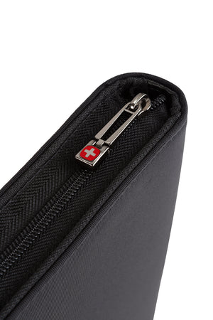 Wenger Objective Zippered Padfolio - Secure, zippered closure