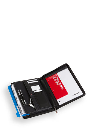 Wenger Concept Zippered Padfolio - Black