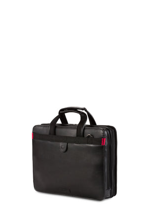 Wenger Proxy Zippered Laptop Presentation Padfolio - Black