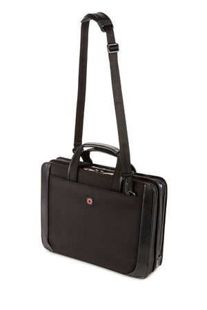 Wenger Proxy Zippered Laptop Presentation Padfolio - Black