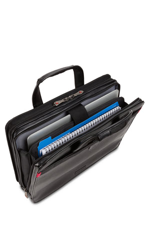 Wenger Proxy Zippered Laptop Presentation Padfolio - Black