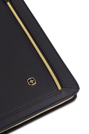 Wenger Amelie Zippered Padfolio - Front zippered pocket