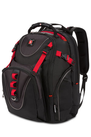 Wenger Maxxum 16 inch Laptop Backpack - Black/Red