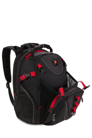 Wenger Maxxum 16 inch Laptop Backpack - Stuff pocket can hold a bike helmet or other items