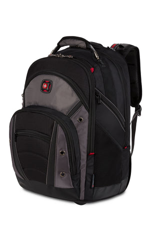 Wenger Synergy Wheeled 16 inch Laptop Backpack - Black/Gray