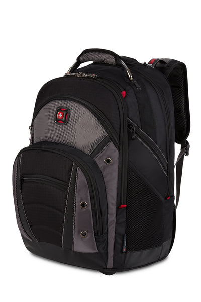 Wenger Synergy Backpack 605074 ブラック 15.6 Wenger Synergy 16 inch Laptop Backpack - Ballistic Black