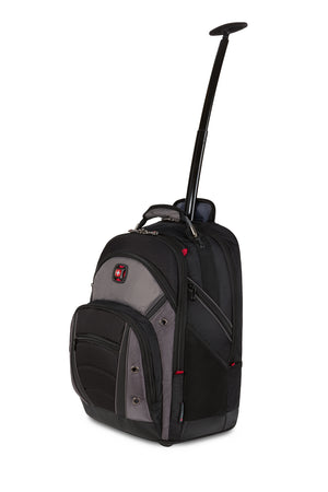 Wenger Synergy Wheeled 16 inch Laptop Backpack - Black/Gray