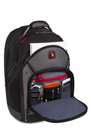 Wenger Synergy Wheeled 16 inch Laptop Backpack - Black/Gray