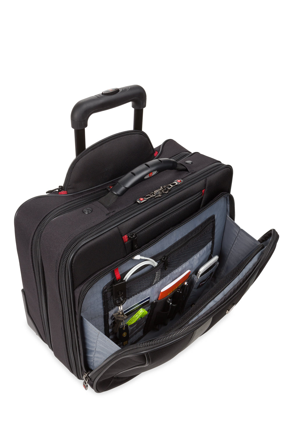 Wenger Granada Pro Wheeled Business Case - Black – SWISSGEAR