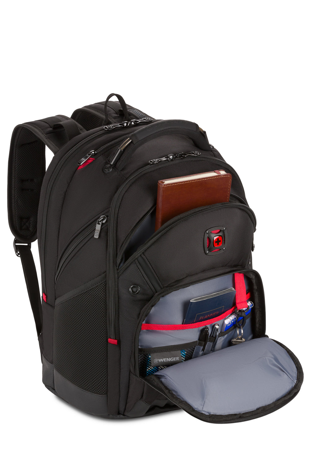 Wenger Synergy Backpack 605074 ブラック 15.6 Wenger Synergy Laptop Backpack – SWISSGEAR