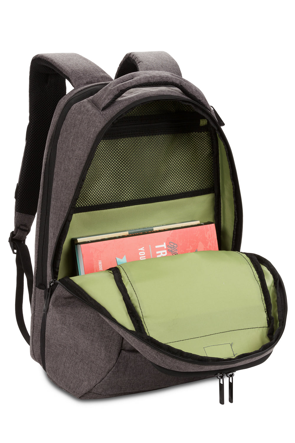 Wenger MoveUp 16 inch Laptop Backpack - Charcoal Heather – SWISSGEAR