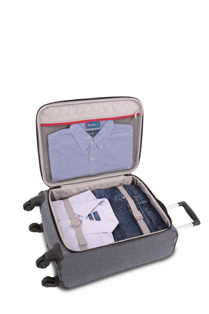 SWISSGEAR 6095 Carry-On Spinner in Grey/Black