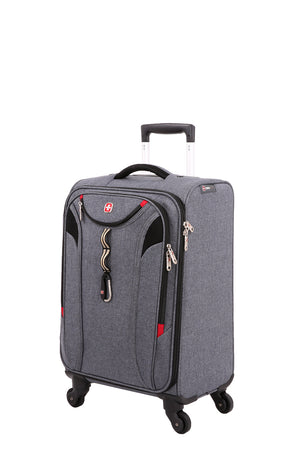 SWISSGEAR 6095 Carry-On Spinner in Grey/Black