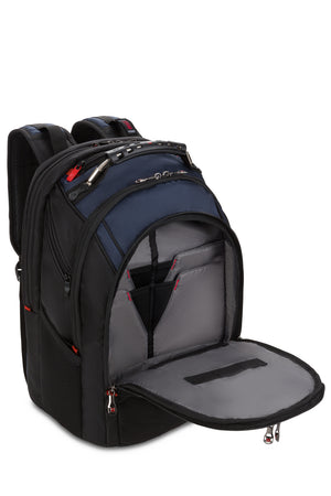 Wenger Ibex Pro 16 inch Laptop Backpack - Essentials organizer keeps power cords, chargers and business cards neat and accessible