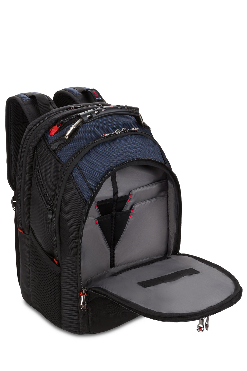 Wenger Ibex Pro 16 inch Laptop Backpack - Essentials organizer keeps power cords, chargers and business cards neat and accessible
